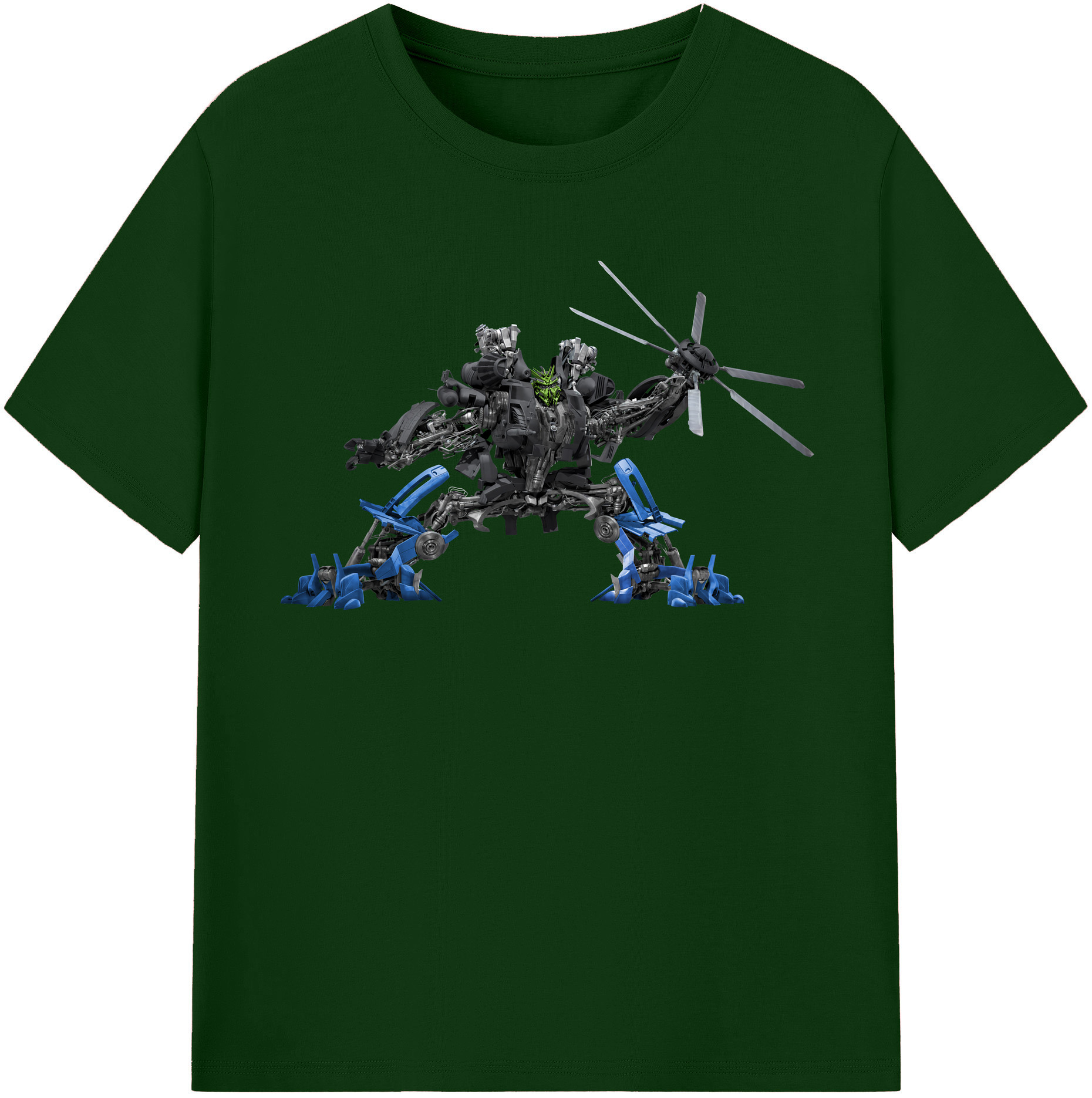 （画像用） Transformers トランスフォーマー 綿100％半袖Tシャツ（フロントプリント）